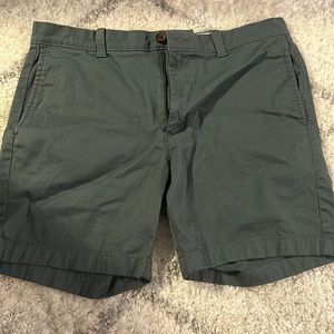 Green J. Crew Shorts